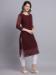 Picture of Stunning Georgette Maroon Kurtis & Tunic