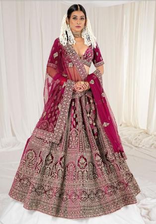 Picture of Statuesque Georgette Brown Lehenga Choli