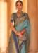 Picture of Ravishing Silk Dim Gray Saree