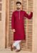 Picture of Splendid Cotton Maroon Kurtas