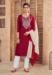 Picture of Shapely Chiffon Maroon Readymade Salwar Kameez