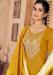 Picture of Chiffon Dark Golden Rod Readymade Salwar Kameez