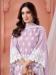 Picture of Classy Organza Thistle Straight Cut Salwar Kameez