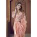 Picture of Ideal Net Rosy Brown Saree