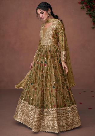 Picture of Silk & Organza Sienna Anarkali Salwar Kameez