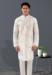 Picture of Magnificent Cotton & Silk Off White Kurtas