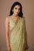 Picture of Statuesque Net Dark Khaki Saree