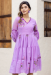 Picture of Classy Georgette Violet Kurtis & Tunic