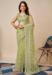 Picture of Classy Net Dark Khaki Saree