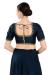 Picture of Charming Silk Navy Blue Designer Blouse