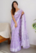 Picture of Gorgeous Cotton Light Slate Grey Saree