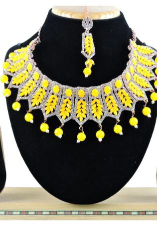 Picture of Appealing Khaki Necklace Set