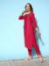 Picture of Wonderful Rayon Light Coral Readymade Salwar Kameez