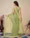 Picture of Shapely Net Dark Khaki Saree