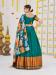 Picture of Graceful Georgette Dark Green Lehenga Choli