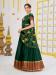 Picture of Shapely Georgette Forest Green Lehenga Choli