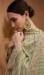 Picture of Exquisite Silk Dark Khaki Straight Cut Salwar Kameez