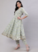 Picture of Beautiful Cotton Off White Readymade Salwar Kameez