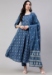 Picture of Nice Cotton Steel Blue Readymade Salwar Kameez