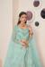 Picture of Alluring Net Light Steel Blue Lehenga Choli