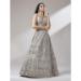 Picture of Fascinating Net Beige Lehenga Choli