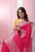 Picture of Statuesque Georgette Crimson Saree