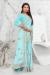 Picture of Wonderful Crepe Light Blue Saree