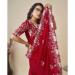 Picture of Marvelous Georgette Maroon Saree