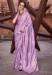 Picture of Taking Satin Plum Saree