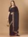 Picture of Excellent Georgette Black Saree