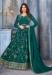 Picture of Grand Georgette Dark Green Anarkali Salwar Kameez