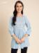 Picture of Appealing Rayon Light Blue Kurtis & Tunic