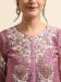 Picture of Sightly Georgette Plum & Straight Cut Salwar Kameez