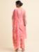 Picture of Georgette Light Pink Straight Cut Salwar Kameez