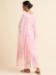 Picture of Georgette Misty Rose Straight Cut Salwar Kameez