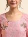 Picture of Georgette Light Pink Straight Cut Salwar Kameez