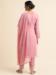 Picture of Georgette Light Pink Straight Cut Salwar Kameez