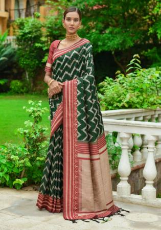 Picture of Beauteous Silk Medium Sea Green Saree