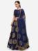 Picture of Amazing Cotton & Silk Navy Blue Lehenga Choli