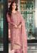 Picture of Georgette Burly Wood Straight Cut Salwar Kameez