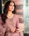 Picture of Georgette Burly Wood Straight Cut Salwar Kameez