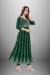 Picture of Fine Georgette Dark Green Readymade Salwar Kameez