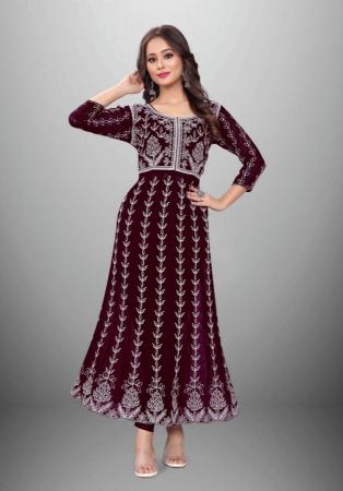 Picture of Radiant Georgette Grey Readymade Salwar Kameez