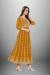 Picture of Georgette Dark Golden Rod Readymade Salwar Kameez