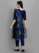 Picture of Splendid Silk Midnight Blue Readymade Salwar Kameez