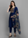 Picture of Splendid Silk Midnight Blue Readymade Salwar Kameez