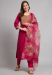 Picture of Sightly Silk Deep Pink Readymade Salwar Kameez