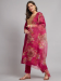 Picture of Sightly Silk Deep Pink Readymade Salwar Kameez