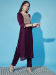 Picture of Resplendent Silk Dark Slate Grey Readymade Salwar Kameez