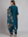 Picture of Stunning Silk Midnight Blue Readymade Salwar Kameez